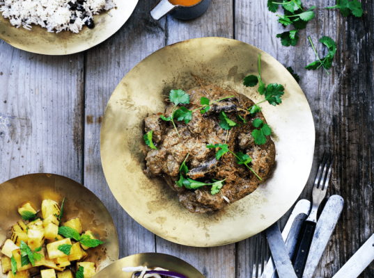 Vildtopskrift jamaicansk vildsvinekarry